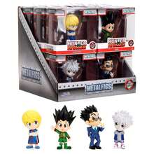 Simba Figuras de metal de  de 2.5 pulgadas, modelos de personajes coleccionables de aleación que incluyen a Gon, Killua, Kurapika, Leorio, juguetes de alta calidad adecuados para adultos y adolescentes - Multicolor - Ver 1
