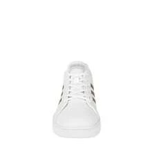 Adidas Grand Court Women's Tennis Shoes, Casual Urban Comfortable Faux Leather EF0101 - White - 白色 - 查看 5