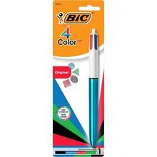 4 Color Retractable Ballpoint Pen 1.0 Mm Medium Point Assorted Ink Colors Single Pen - 1 - 查看 2