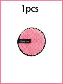 3/5 piezas Toallas faciales suaves de microfibra con estampado de piña, paños desmaquillantes, con ojal para colgar, suaves para la piel, lavables y reutilizables - Rosa - Ver 14