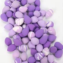 双色迷你美妆蛋，助您轻松打造均匀无瑕的粉底妆容，避免妆感不均。可用于点涂或轻拍上妆，打造自然轻盈的妆效。遇水膨胀，不含乳胶，双用途美妆蛋，适合所有肤质。赠品、旅行、平价好物、旅行必备 - 彩色 - 查看 8