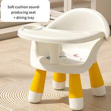 婴儿高脚椅、婴幼儿餐桌椅、儿童摇椅、家用小餐椅、儿童凳、靠背椅、座椅椅、餐椅、辅食椅、可拆卸托盘 - 彩色 - 查看 14