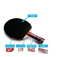 DHS 4 Star Table Tennis Bat R4002 FL Rket UK Official Seller - Multicolor - View 5