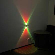 LiHangStar 1/2/4pcs RGB Gradient Black Night Light, Dimmable Indoor Wall Lamp, Rechargeable LED With Motion Sensor, Suitable As Decor Light, Magnetic Cabinet Light For Entryway, Bedside, Desk, Wardrobe, Gaming Room - RGB Sensor Night Light - View 7