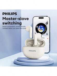 Original Philips TAT1199 Wireless Bluetooth V5.4 Stereo Headset Ultra-Low Latency Gaming Headset Waterproof Sport Earphones New - 彩色 - 查看 4