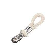 Kẹp treo khăn lau chén, kẹp khăn bếp bằng kim loại có vòng treo, móc treo quần áo dùng cho nhà bếp, phòng tắm, tủ đựng đồ, giá đỡ móc treo quần áo - vòng bện. - Nhiều màu - Xem 6
