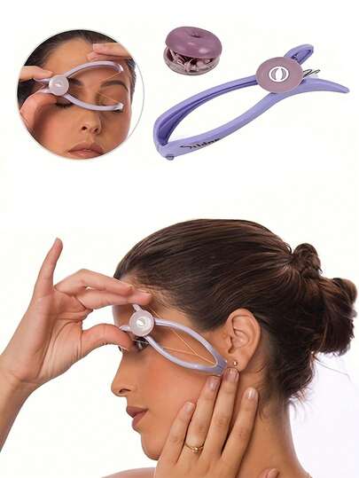 1 pieza Removedor de vello facial de primavera minimalista, 3 estilos y colores opcionales, herramienta de afeitado sin dolor y baja alergenicidad, portátil y útil para mejillas, cejas y barbilla, accesorios de belleza para mujeres, regalos favoritos para bodas, San Valentín, Día de la Madre, verano y Año Nuevo