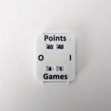 排球训练计分器、球类比赛记分牌、腕带式计分器（适用于板球、网球或排球）、快速计分追踪设备、无需电池的腕戴式机械计数器，适用于单打和双打比赛——是教练和裁判更好地了解球员数据的理想选择 - 彩色 - 查看 9