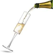 6/1pc High-Quality Champagne Glass, French Crystal Acrylic Stem Wine Glass, Luxury Household Sparkling Wine Cup - Multicolor - View 5