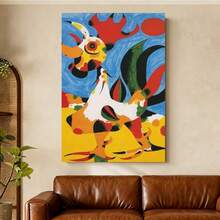 Framed Joan Miro Surrealism Artworks Poster Canvas Wall Art Posters For Room Aesthetic And Decor 16 Poster For Bedroom Living Room Office Decor - Framed - 查看 5