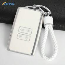 NEW TPU Car Key Cover Case Fob For Renault Captur Megane Talisman Espace Clio Zoe Koleos Scenic 4 Arkana Dacia Sandero Card - Renault a - View 7