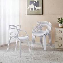 Living Room Chairs - White - View 2