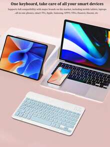 Combo Teclado y Ratón Inalámbrico Ergonómico - Ultra Delgado, Silencioso, Recargable | Diseño Compacto | Compatible con PC de Escritorio, Portátil y Tablet | Conexión Inalámbrica Estable - Tipo de Enchufe A USA (110-127V) - Ver 8