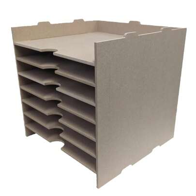 J004 Storage Unit For 12x12 Paper Storage Stkable, Kallax