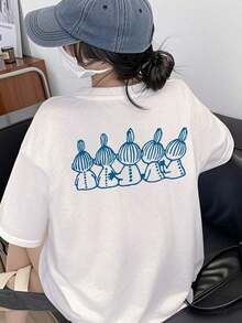 Women T-Shirts - White - View 6