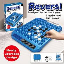 Children's Educational Toys, Reversi Board Game, Indoor Parent-Child Interactive Tabletop Fun Game, Holiday Gift - Reversi - View 8