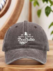 1顶男士字母印花棒球帽，透气材质，户外运动可调节，适合徒步旅行、休闲街头时尚，男女通用，百搭老爹帽，多种颜色可选 - 多色 - 查看 10