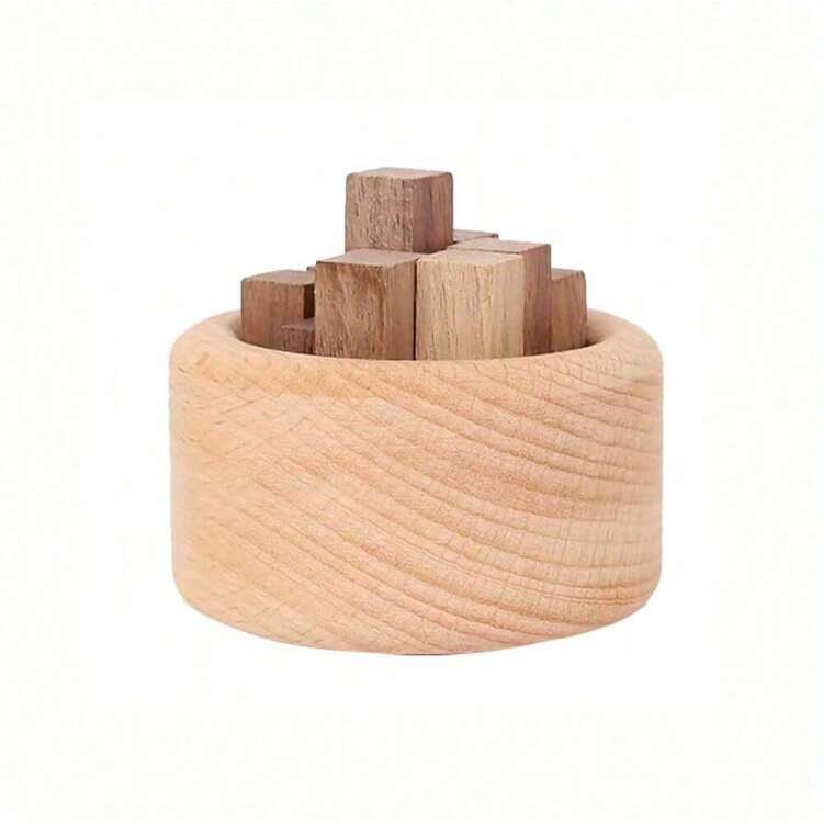 木质香薰扩散器，木质精油扩散杯，香薰扩散器，小型香薰扩散器，扩散器，山毛榉木精油扩散器套装 - 无火香薰，木质精油扩散装置，带木珠的精油扩散器，无需电池的精油扩散器，可重复使用的木珠，适用于桌面、客厅和冥想空间 - 杏色 - 查看 6
