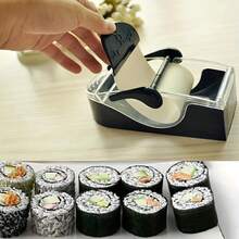1 Set - Sushi Maker - Sushi Dispenser Gun - DIY Sushi Roll Maker - Sushi Roll Mold - Sushi Making Kit, Easily And Efficiently Roll Sushi - Home Sushi Making Tools And Molds, Japanese Seaweed Rice Roll Shaping Mold And Tools - Multicolor - View 2
