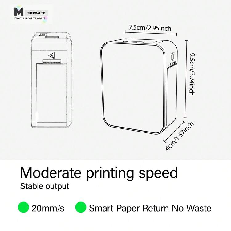 Impresora de etiquetas Marklife P15, impresora de etiquetas inalámbrica mini, impresora térmica portátil Bluetooth, incluye 1 rollo de cinta de papel de 12x40mm, adecuada para tarros, botellas, artículos para el hogar, velas, artículos de cocina, regalo de Navidad/Año Nuevo (2026) - Verde - Añade 10