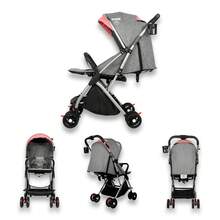 Carriola De Viaje Tipo Maleta Mango Abatible. Noni Is-555 R. - Rosa - Ver 3