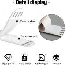 36pcs Removable Double-Sided Adhesive Tape, Waterproof & Seamless, Easy To Peel, No Drilling Or Nails Needed For Hanging Frames And Photos On Walls - Multicolor - View 8