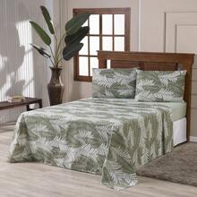 Double Bed Sheet Set, 4 Pieces, 100% Cotton Percale - CL11 - 查看 1
