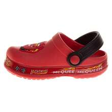 Disney Cars Lightning McQueen Boys Shoes, EVA Clogs, Water Shoes - Kids Pool And Beach Shoes, Red Slip On (Toddler Sizes 5-10/Little Kid Sizes 11-12) - 紅色 - 查看 4