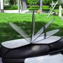 Motorcycle Electric Scooter Universal Sun Protection Seat Cushion, Summer Heat Insulation Anti-Scald Waterproof Cover - A - View 5
