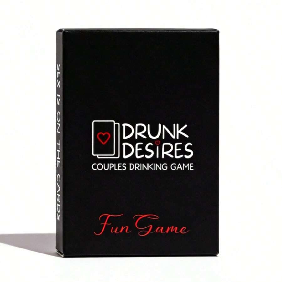 Fun Card Game, Anniversary Night Dating Game, Drunken Card Game, Includes 50 Fun Cards. - 黑色 - 查看 1