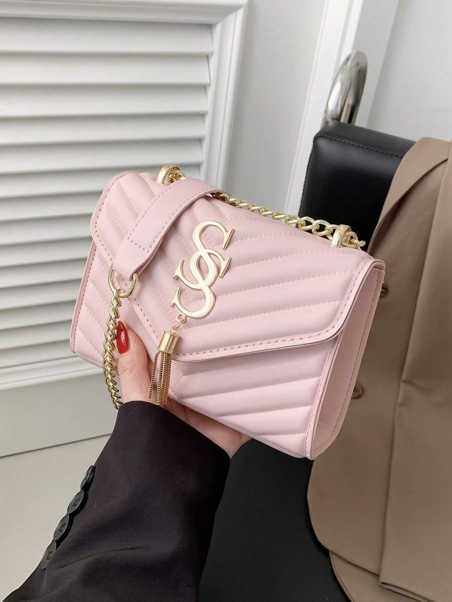 奢华时尚高端女士斜挎小方包，2026新款