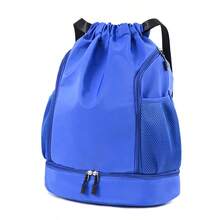 SEYATULLH Mochila de baloncesto de gran capacidad, bolsa deportiva transpirable, bolsa de almacenamiento de baloncesto unisex - Multicolor - Ver 3