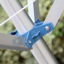 Clothes Airer Portable Rotary Washing Line 4 Arm Free Standing Multi Laundry UK - Multicolor - View 5