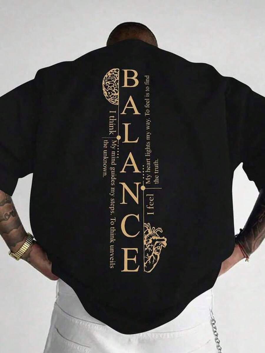 Men Outdoor Tees & Tanks - Black - View 1