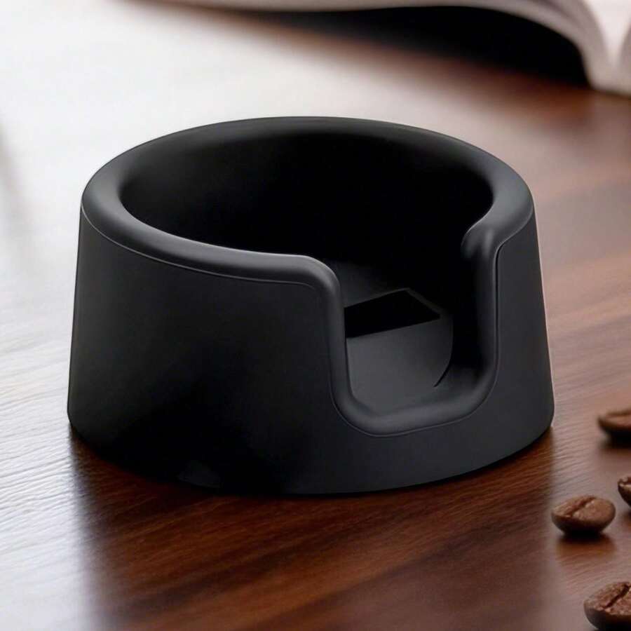 Base de prensador de café de silicona compatible con máquina de espresso ES601 ES701, alfombrilla antideslizante para soporte de prensador de café, mejora la estabilidad del prensado y la extracción, accesorios de espresso compatibles con soporte portafiltro manual - Multicolor - Ver 1