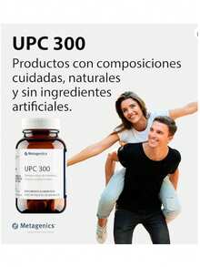 Metagenics UPC 300 - Suplemento Alimenticio a Base de Vitamina C, Bioflavonoides Cítricos y L-lisina - 90 Tabletas de 606 mg C/U - Magnesio, Vitamina B3, L-Cisteína, Glutatión - Sin Gluten, Sin OGM - Blanco - Ver 1