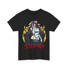 Overlord Ainz T-Shirt Ooal Gown Albedo Skull Demon Girl Succubuss Shirt All Size - màu đen - Xem 2
