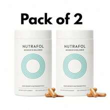 Women's Balance Hair Growth Supplements, Ages 45 And Up, Clinically Proven Visibly Thicker Hair And Scalp Coverage, Dermatologist Recommended - 1 Month Supply Natural Edible Healthcare Dietary Beauty Nail Vitamin Hair Collagen Biotin - 1包 - 查看 11
