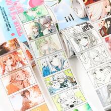 1 Roll, Creative Japanese-Style Planner Tape, Anime-Themed DIY Planner Tape Stickers, Journal Card Crafting, Scrapbook Embellishments - Peach Magic - View 7