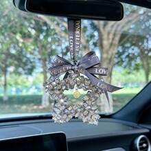New Car Pendant Creative Interior Mirror Decoration Car Pendant Crystal Five-Pointed Star Decoration Car Pendant - Five-pointed Star Ornament - View 2