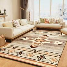 9' X 6' (Rectangular)+Warm Beige