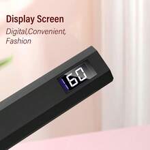 1pc UV LED Gel Nail Polish Curing Lamp, Handheld UV/LED 180mAh Battery Hybrid Light Source For Gel Nails, Mini Nail Lamp, Portable Wireless Charging, Fast Curing, Automatic Sensor Gel Nail Polish Curing Lamp For Nail Salons And Home DIY, Best Gift For Nail Art Enthusiasts - Nhiều màu - Xem 4