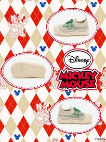 Disney 1 Pair Children's Collaborative Sports Shoes, Suitable For Daily Wear, Festivals, Sports, Outdoor, Comfortable, Non-Slip, Durable, Breathable (Boys' Sports Shoes, Boys' Skate Shoes, Children's Sports Shoes, Girls' Sports Shoes, Girls' Skate Shoes) - Beige - View 4