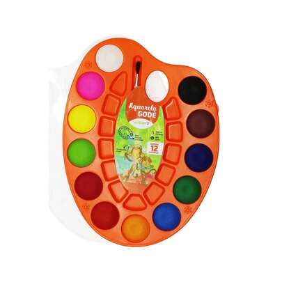  Estojo Aquarela Gode 12 Cores Leo&Leo Leonora - 72302
