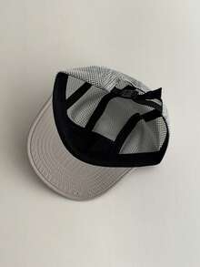 1pc Unisex Summer Outdoor Sun-Shading 5-Panel Cap, Couple Versatile Quick-Dry Baseball Cap, Japanese Patchwork Lightweight Breathable Snapback Hat, New Ins Blogger Color-Blocking Quick-Dry Nylon Baseball Cap For Men And Women Outdoor Sports Sun Protection - Multicolor - View 5