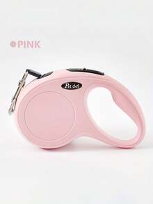 1 pieza Correa retráctil para perro, material ABS de 10 pies, para caminar al aire libre sin necesidad de cargar - Multicolor - Ver 9