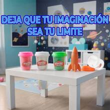 Set de 4 Plastilinas Tipo Play Doh Textura Suave para Moldear - Multicolor - Ver 4