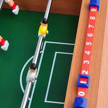 20 Inch Foosball Table Portable Mini Tabletop Soccer Game for Game Rooms Family Night - Verde - Ver 5