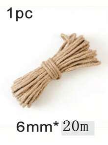 100% Natural Fiber Rope, Brown Jute Rope, Manila Rope, Sisal Rope, 100% Natural Jute Fiber, Natural Jute Rope 10m/20m/30m X 5mm/6mm, Natural Jute Rope Scratching Rope For Cat Scratching Posts And Pads - Jute Rope - View 17