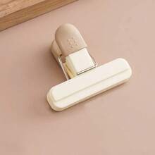 1pc/Large/Small Kitchen Food Clip, Food Bag Clip - Suitable For Snacks, Coffee Etc. Strong Sealing Clip, Multi-Color Options, Kitchen Storage Essential, Small Size For Chip Bags, Bookmark Clip - Bookmark, Loose-Leaf Clip, Reading Accessory Clip, Magnetic Clip, Refrigerator Magnet Clip, Food Clip, A4 Loose-Leaf Clip, Convenient For Fixing Documents, Colorful Clips, Multi-Function Wide Mouth Bag Clip, And Memo Clip For Organizing Documents At Home Or Office - T-shaped Sealing Clip - View 15